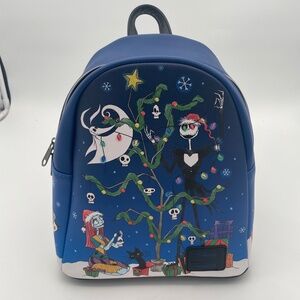 Loungefly Nightmare‎ Before Christmas Holiday Decorating Mini Backpack NWT Purse